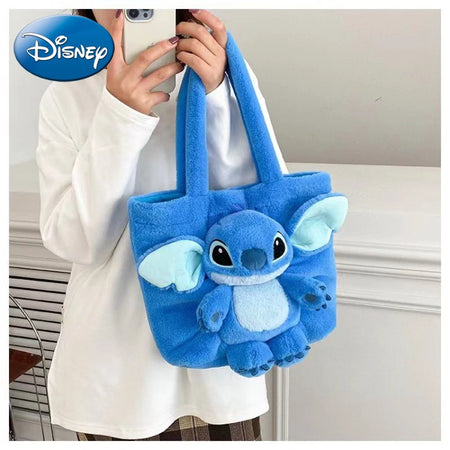 Bolsa de pelucia Stitch